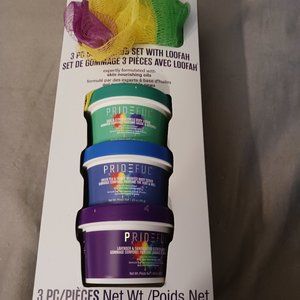 NWT! PRIDEFUL Body Care Set (Scrubs & Loofah's)